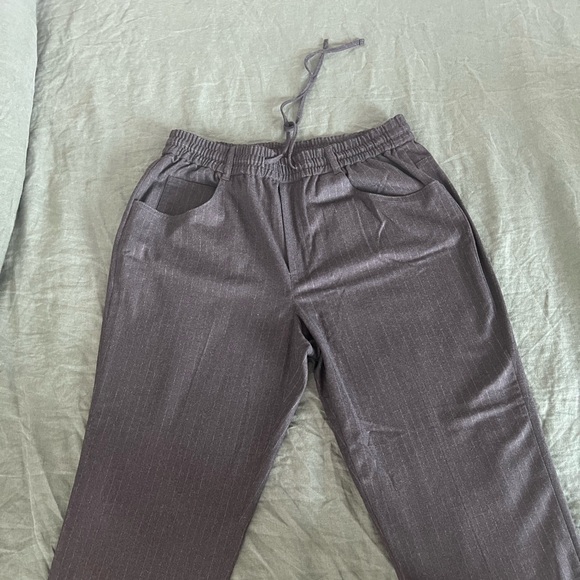 NWOT Zara Easy Pajama Pinstripe Pants - Picture 4 of 7